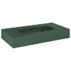 Elita DIMPLE Umywalka 80 ścienna MARMUR FOREST GREEN MATT 168856 / 	RE040800027010